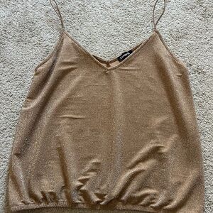 Sparkly Gold Women's Top